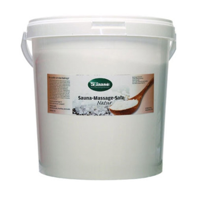 Sauna Massage Salz Natur - 10 Kg Eimer