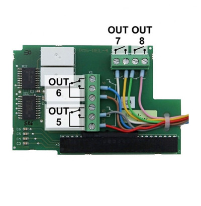 Dieser Relais-Steckprint erweitert Ihr Dosiergerät um 4 zusätzliche Relais-Schaltausgänge, die flexibel für diverse Zusatzfunktionen genutzt werden können.