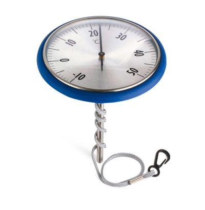 Schwimmbadthermometer Edelstahl