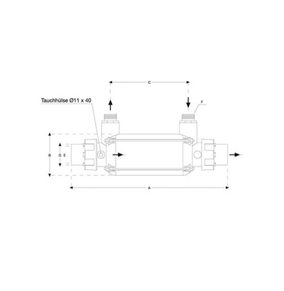 Dapra Wärmetauscher Kunststoff/Edelstahl, 85 kW