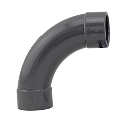 Bogen 90°, gespritzt innen/innen Ø 63mm