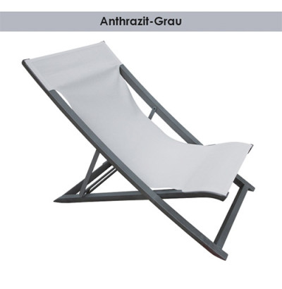 Deck Chair Sunset - versch. Gestell- u. Bezugfarben
