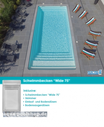 MdP Schwimmbecken Wide 75