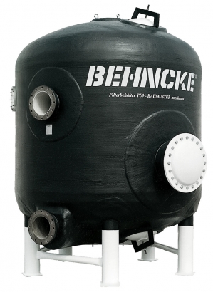 7050, Ø 800 mm - Filterbehälter ozonbeständig (öffentlich) large / Mantelhöhe 2.000 mm