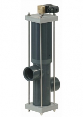 Behncke 3-Wege Rückspülstangenventil,DN100 /Ø110 mm, aus PVC-U