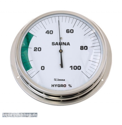 Sauna-Hygrometer <br />mit Flansch
