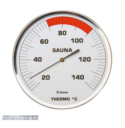 Sauna-Thermometer <br />Ø130 mm