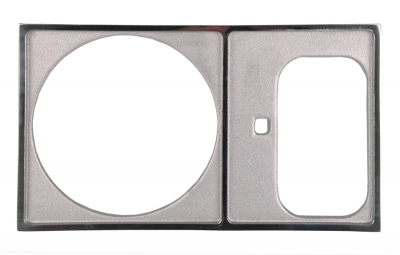 Doppelfliesenrahmen für Lahme Rotguss Skimmer