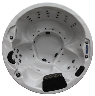 Circle Lux 60 – Runder Außenwhirlpool für 6 Personen
