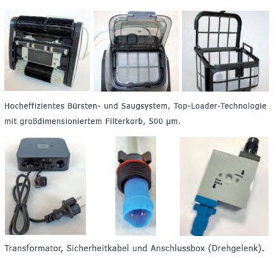 Elektronischer Reinigungsroboter POWER 4.0