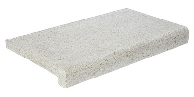 Athen Beckenrandstein für Standard 8-Formbecken in Off-White Athen Beckenrandstein für Standard 8-Formbecken in Off-White