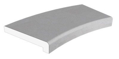 Athen Beckenrandstein für Standard 8-Formbecken in Anthracite Black Athen Beckenrandstein für Standard 8-Formbecken in Anthracite Black