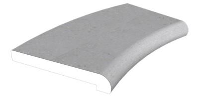 Sparta Beckenrandstein für Standard 8-Formbecken in Indian Beige Sparta Beckenrandstein für Standard 8-Formbecken in Indian Beige