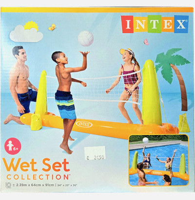 Intex Volley Pool Game - Inklusive Netz und weißem Volleyball Intex Volley Pool Game - Inklusive Netz und weißem Volleyball