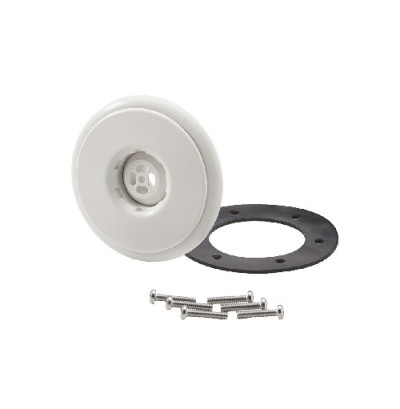 Einströmdüse mit Kugel DIN für Ocean® Mauerdurchführung M5 deluxe weiß