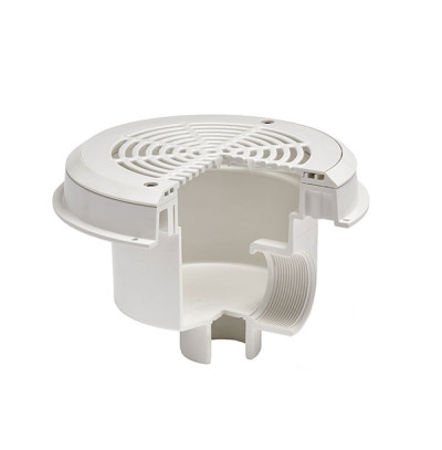 Ocean® Bodenablauf M5 Edelstahleinsätze A4 ABS weiß