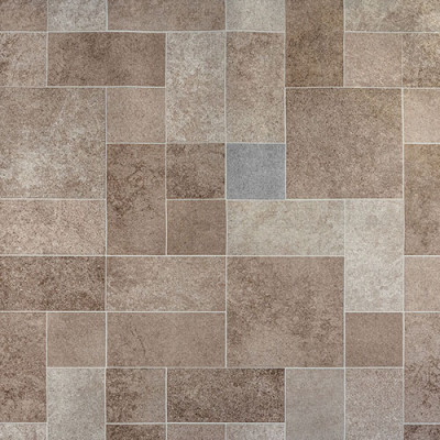Elbe Exclusive Line Unique tile PVC-3D | Farbe: Tuscany Sand | L 25m