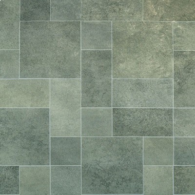 Elbe Exclusive Line Unique tile PVC-3D | Farbe: Cyprus Green | L 25m