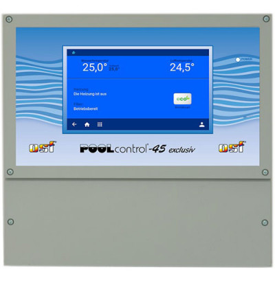POOL-Control-45 exclusiv mit 7” Touch Screen