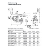 Badu EasyFit Speck Pumpe, 18 m³/h, 230 V
