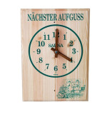 Sauna-Aufgussuhr ohne Sortenkarten Sauna-Aufgussuhr ohne Sortenkarten