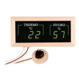 Elektronisches Saunahygro-Thermometer Elektronisches Saunahygro-Thermometer