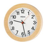 Wanduhr für Vorräume m. lautlosem Uhrwerk Ø22 cm