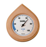 Sauna-Hygrometer, Holz