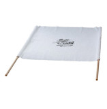 Wedelsegel, weiß - 70 x 70 cm Wedelsegel, weiß - 70 x 70 cm