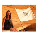 Wedelsegel, weiß - 70 x 70 cm Wedelsegel, weiß - 70 x 70 cm