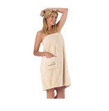Damen-Kilt, Teddy-Plüsch, beige Damen-Kilt, Teddy-Plüsch, beige