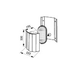 Sauna-Eckleuchte Porvoo