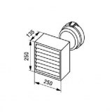 Quadro Ersatzholzschirm