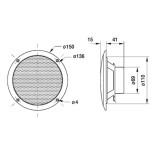 Lautsprecher FR 13 WP, Universal Lautsprecher FR 13 WP, Universal