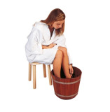 Fußbadewanne Kambala - hoch, ca. 29 l, mit Abfluss Fußbadewanne Kambala - hoch, ca. 29 l, mit Abfluss