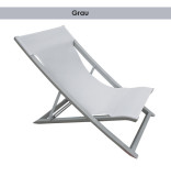 Deck Chair Sunset - versch. Gestell- u. Bezugfarben Deck Chair Sunset - versch. Gestell- u. Bezugfarben
