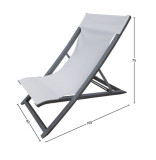 Deck Chair Sunset - versch. Gestell- u. Bezugfarben Deck Chair Sunset - versch. Gestell- u. Bezugfarben