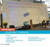 Fertigbecken Modell Nova Confort Evolutive, Becken-Set mit Rollladenabdeckung Fertigbecken Modell Nova Confort Evolutive, Becken-Set mit Rollladenabdeckung