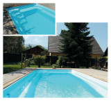 Fertigbecken Modell Nova Confort Evolutive, Becken-Set mit Rollladenabdeckung Fertigbecken Modell Nova Confort Evolutive, Becken-Set mit Rollladenabdeckung