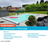 Fertigbecken Modell Detente 6, Becken-Set mit Filteranlage und Pumpe Fertigbecken Modell Detente 6, Becken-Set mit Filteranlage und Pumpe