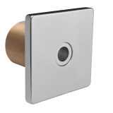 Einlaufdüsen Kugel 4 x Ø 8mm V4A eckige Blende 103x103mm Einlaufdüsen Kugel 4 x Ø 8mm V4A eckige Blende 103x103mm