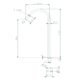 Schwallrohre in 4 Ausführungen | flach u. Rund, V2A Schwallrohre in 4 Ausführungen | flach u. Rund, V2A