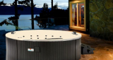 Circle Lux 60 – Runder Außenwhirlpool für 6 Personen Circle Lux 60 – Runder Außenwhirlpool für 6 Personen