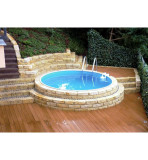 Stahlwandpool in Rundform - Starter-Set Stahlwandpool in Rundform - Starter-Set