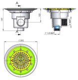 Bodenablauf Swim-tec - Ø 292mm Bodenablauf Swim-tec - Ø 292mm