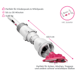BWT Akku-Poolsauger BC02 inkl. Teleskopgriff BWT Akku-Poolsauger BC02 inkl. Teleskopgriff