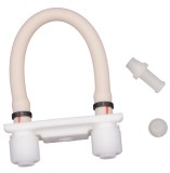 Ersatzschlauch für Dosierpumpe mit Halterung und Verschraubung