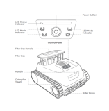 Aiper Scuba N1600 Übersichts-Skizze der Bedieneinheit