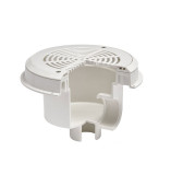 Ocean® Bodenablauf M5 Edelstahleinsätze A4 ABS weiß