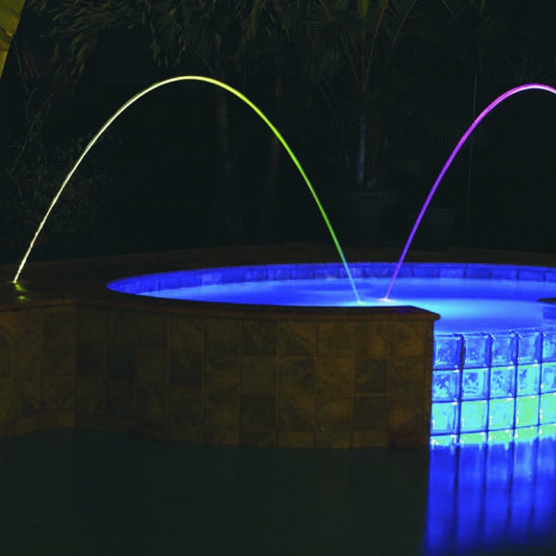 MagicStream - Wasserbögen mit LED-Lichtillumination - Aqua-Poolshop